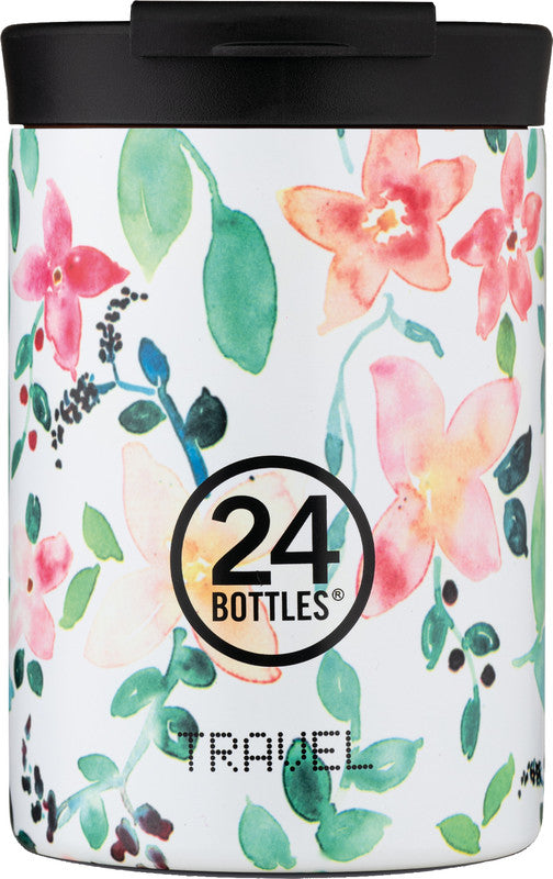 24Bottles Thermobecher – 3,5 dl – Edelstahl, isoliert, Sip&Go-Deckel – Little Buds
