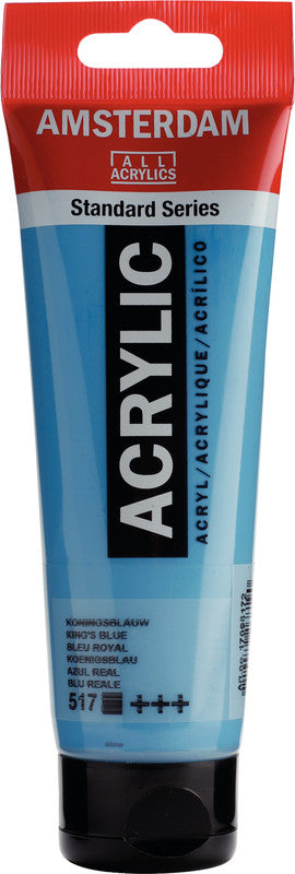 Royal Talens Amsterdam – Acryl Standard – Acrylfarbe – Königsblau, 120 ml