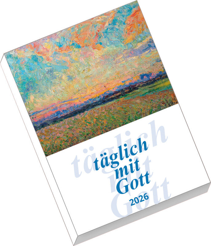 Täglich mit Gott – Abreisskalender 2026 – 20,8 × 31 cm – 1 Tag/Blatt – Kalendarium Deutsch
