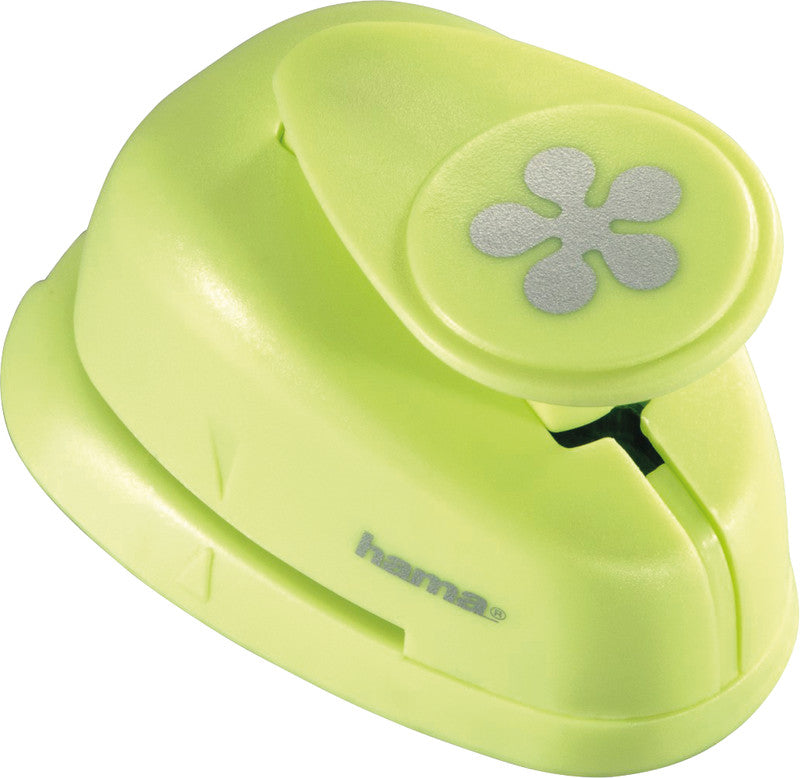 Hama Motivstanzer – 6 Motive sortiert (Herz, Stern, Blume, Schmetterling), Ø 16 mm, sortiert