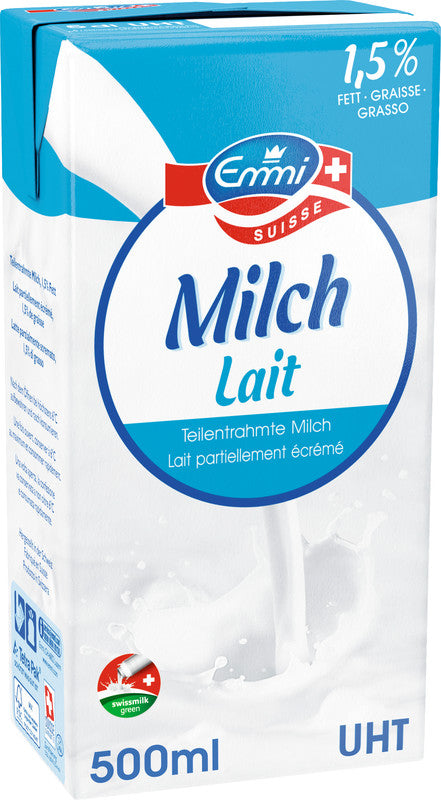 EMMI Milchdrink UHT – 1,5% Fett – 0,5 l