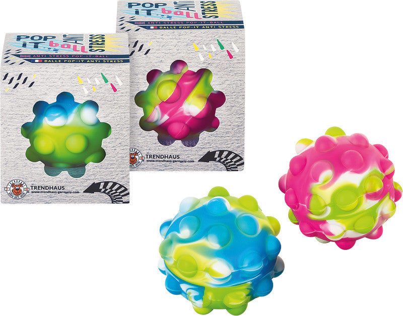 Trendhaus XTREME Fun Stressball Noppenball Pop-it – Ø 6,8 cm