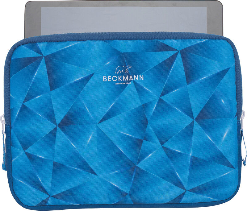 Beckmann Tablet-Hülle für Tablets bis 12,9" – Blue Lightning