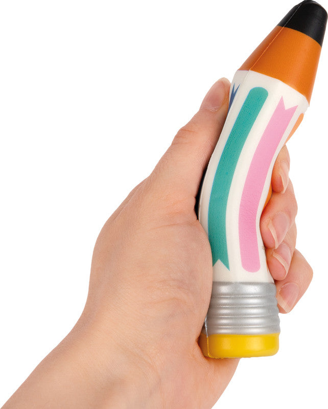 Trendhaus Stressball – Ø 2,6 × 13,5 cm, Soft-Touch-Oberfläche