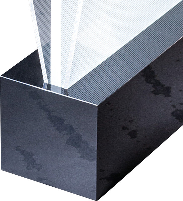 Sigel Tischaufsteller – 159 × 254 mm, transparent, Kunststoff, wiederablösbar