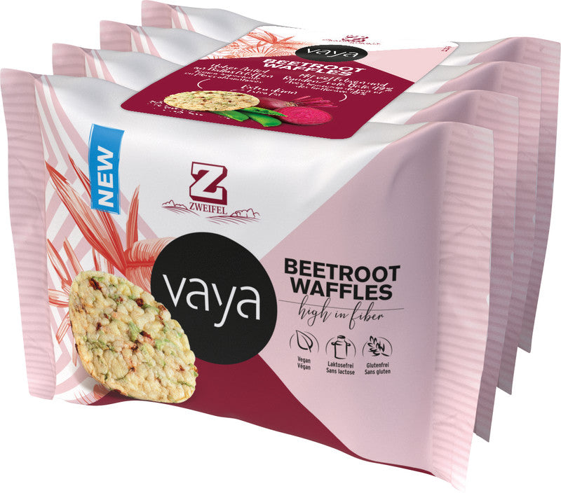 Zweifel Waffeln – Rande, vegan, glutenfrei, 4 × 17 g (68 g)