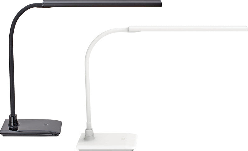 MAUL LED Tischleuchte Pirro – Dimmbar – 3000 K – 726 lm 7 W – Schwarz