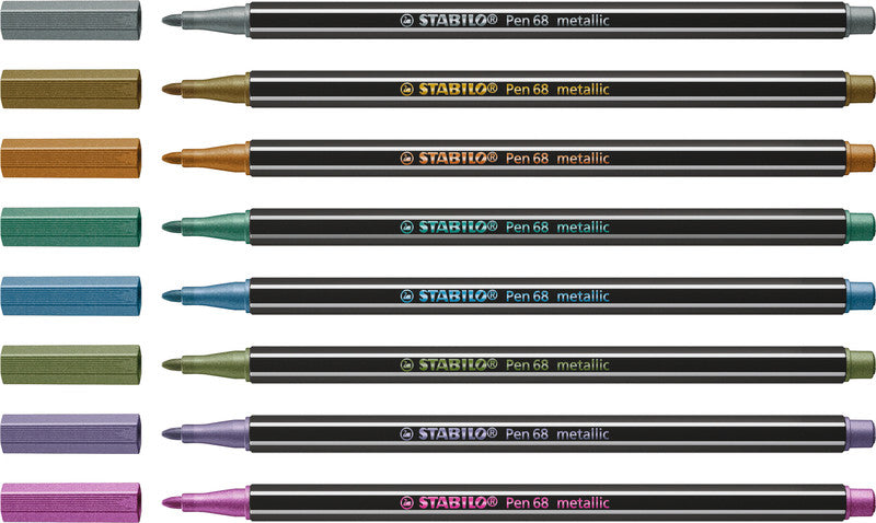 STABILO Filzstifte, Strichbreite 1,4 mm, 8 Farben