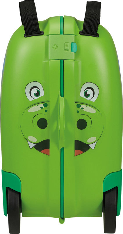 Samsonite Ride-on-Kindertrolley Dream2Go Rider Handgepäck – 30 l, Hartschale, 4 Rollen, Dinosaur D.