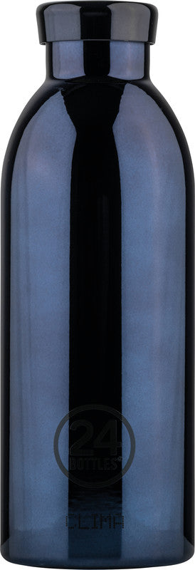 24Bottles Trinkflasche Clima – 5 dl – Edelstahl, isoliert, Schraubverschluss – Black Radiance