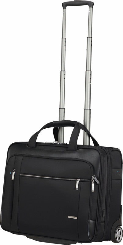 Samsonite Spectrolite 3.0 Notebook-Trolley – für Notebooks bis 17,3", 37,5/42,5 l, USB-Anschluss, Aufsteckfunktion