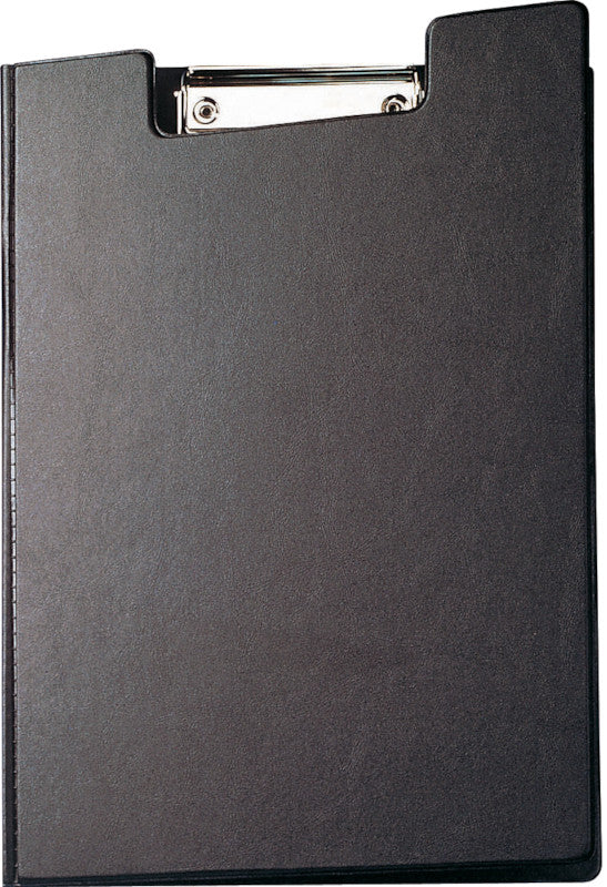 MAUL Klemmbrettmappe A4 – Karton, Schreibgeräthalterung, Schwarz