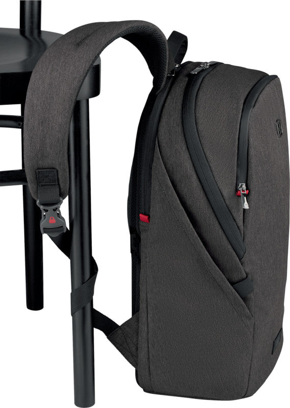 Wenger/SwissGear Wenger MX Light – Notebook-Rucksack – für 16" Notebook, 21 l, Polyester, grau