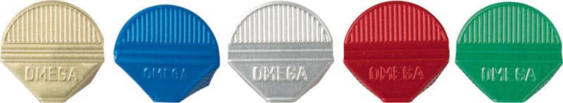 Omega Büroklammern – Metall – Gold Metallic – 1000 Stück