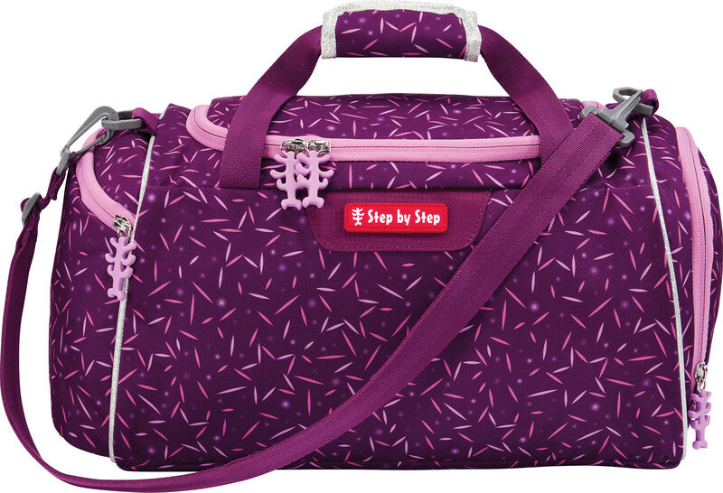 Step by Step Sporttasche – Motiv Pretty Unicorn Nuala, mit Schultergurt, wasserabweisend, 38 × 20 × 23 cm