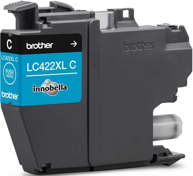 Brother Tintenpatrone, Cyan, 1'500 Seiten – für Inkjetdrucker/Multifunktionsgeräte