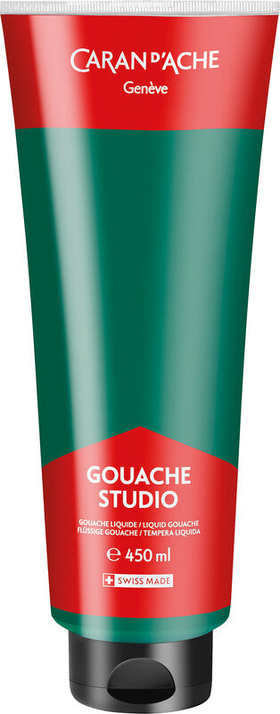 Caran d-Ache Caran d'Ache – Gouache – Smaragdgrün, 450 ml