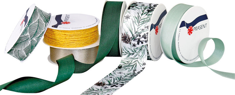 Präsent Seidenband – Christmas Trends – Seide, sortiert