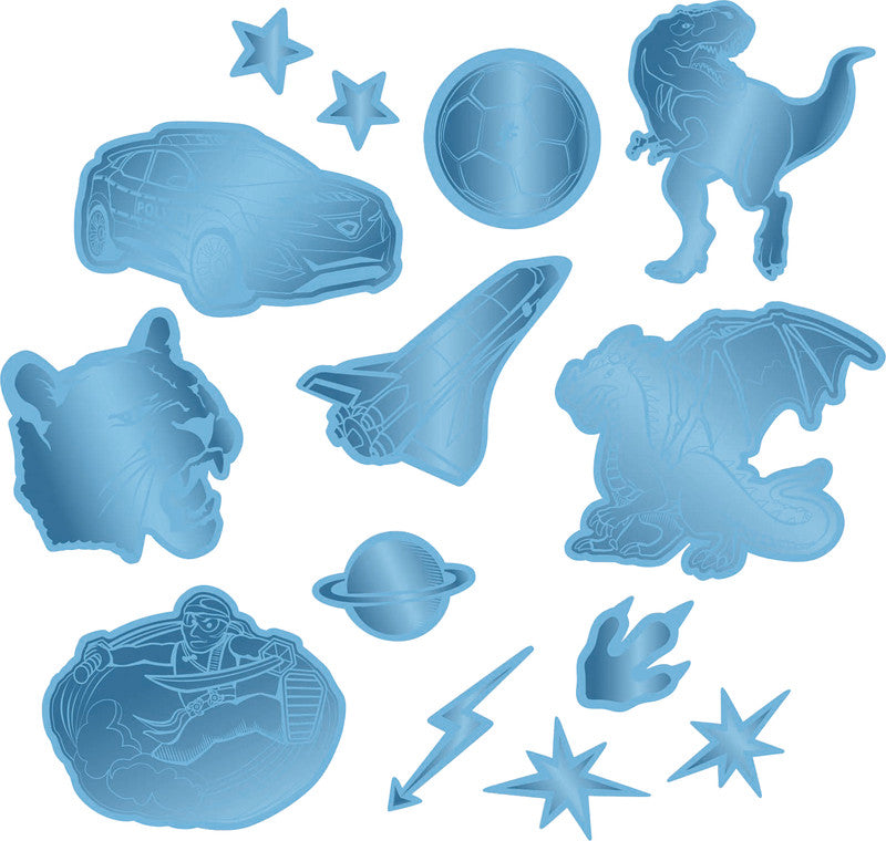 Step by Step Sticker – Textil/Kunststoff