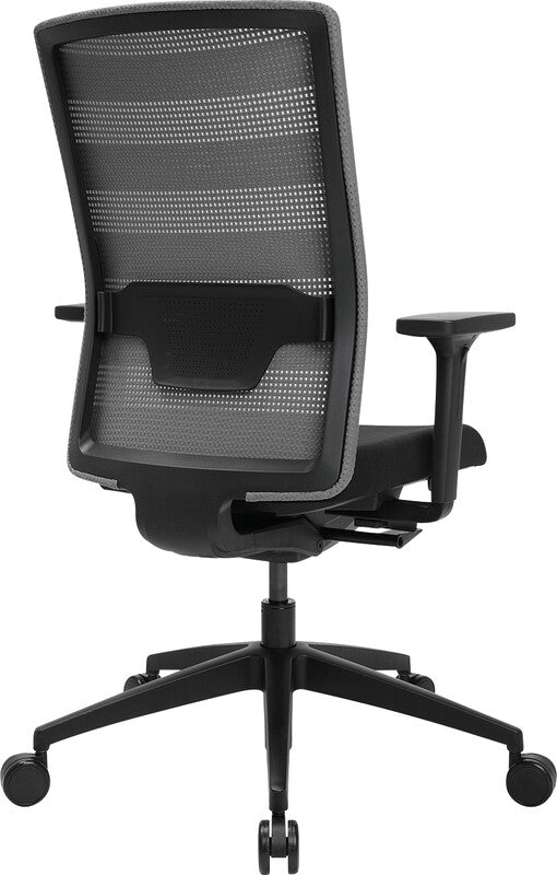 Topstar Bürostuhl AirWork – Sitzhöhe 42–54 cm, 110 kg, Schwarz