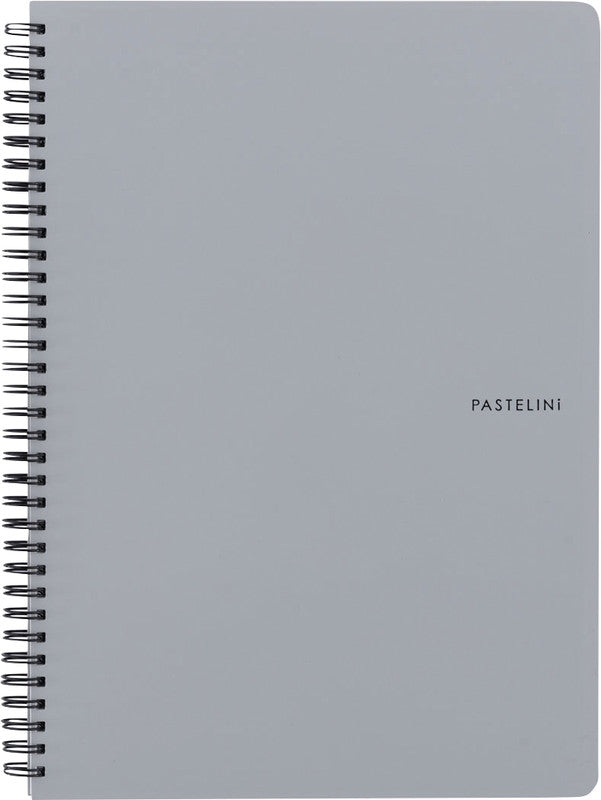 Pastelini Spiralbuch, A4, liniert, 120 Seiten, perforiert, 70 g/m² – farbig sortiert