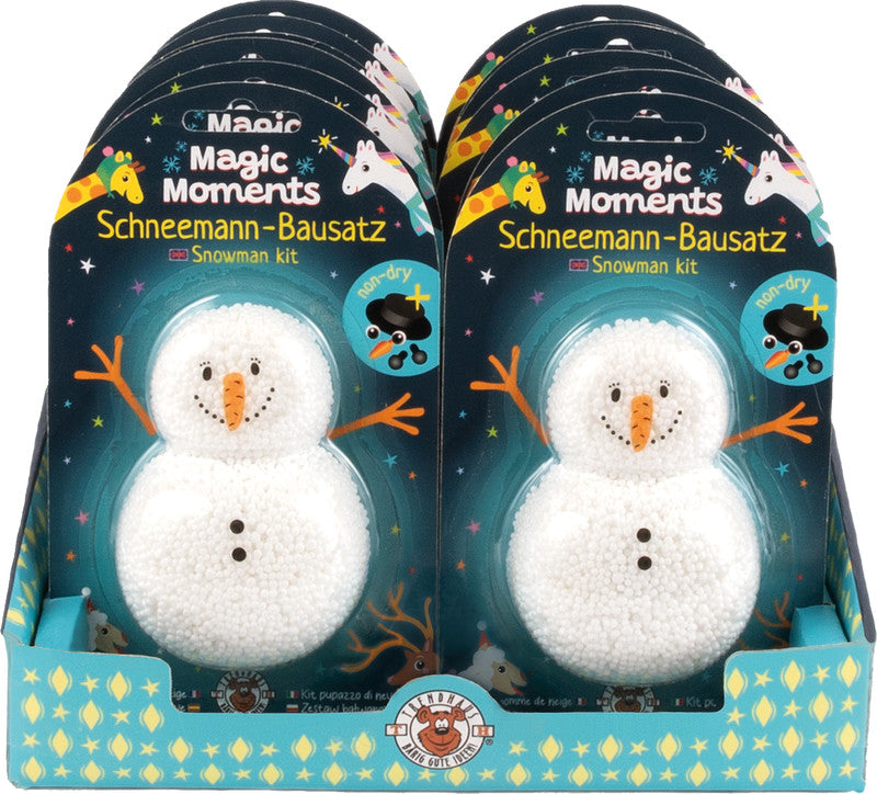 Trendhaus Bastelset Schneemann Magic Moments – 7-teilig – 100 × 170 mm