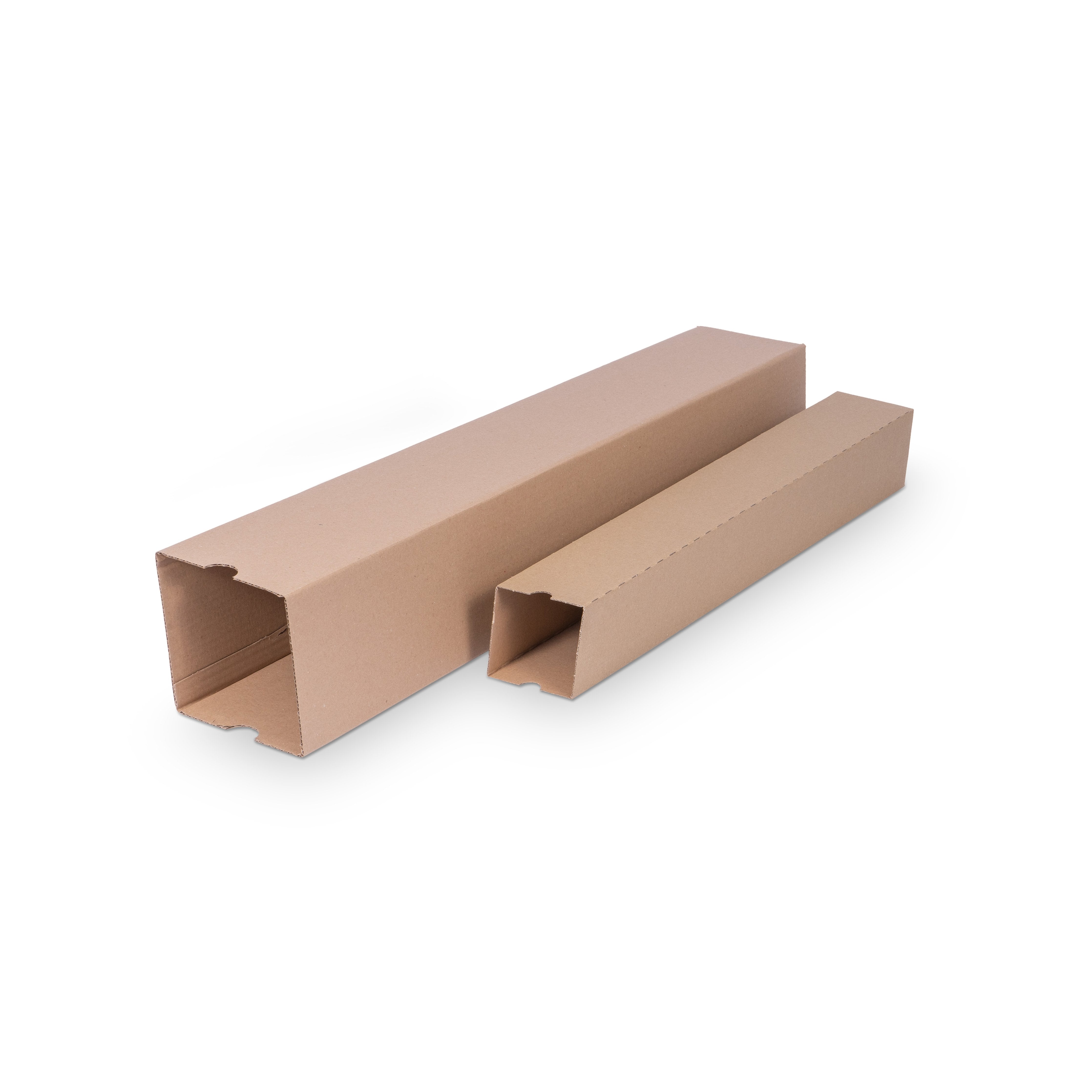 Model Deckel, braun – 120 × 120 × 800-1400 mm