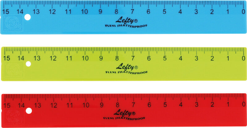 Kum Lineal – Kunststoff – 15 cm – flexibel – Skala mm