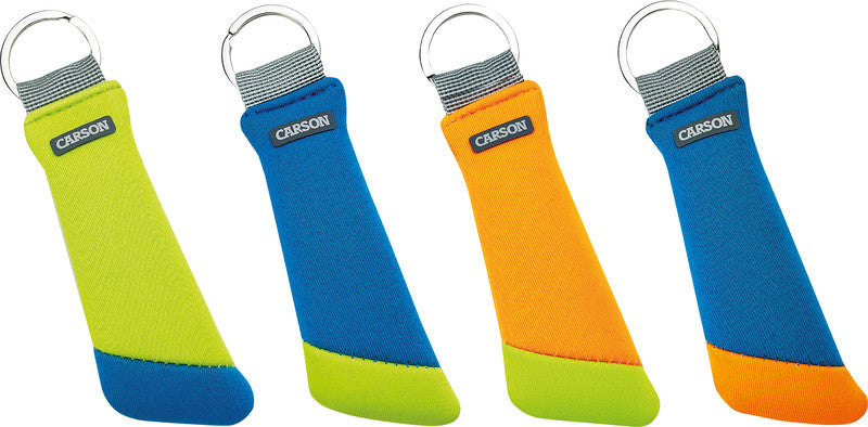 Carson Schlüsselanhänger – Kunststoff, B 43 × H 132 × T 23 mm, assortiert, schwimmfähig