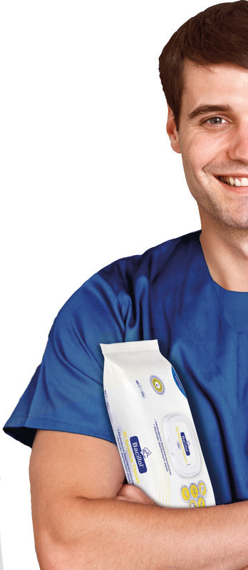 Bacillol HARTMANN Desinfektions-Reinigungstücher, feucht – für Bildschirme und medizinisches Inventar, weiss, 80 Stk.