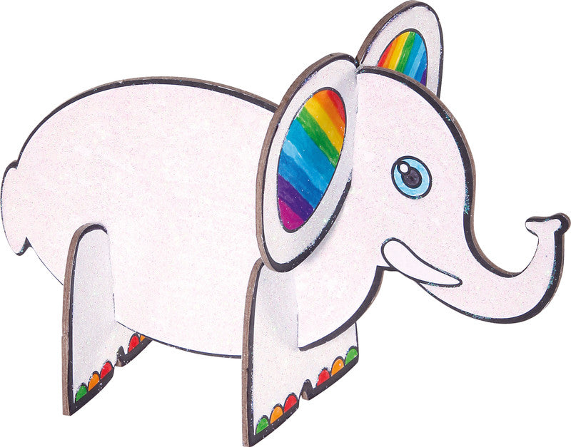 Folia Steckfiguren-Set Tiere – 4 Stück – 200 × 315 mm