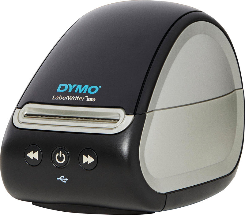 DYMO LabelWriter 550 – Etikettendrucker, Thermodirekt, USB, 300 dpi, für LabelWriter-Etiketten bis 56 mm