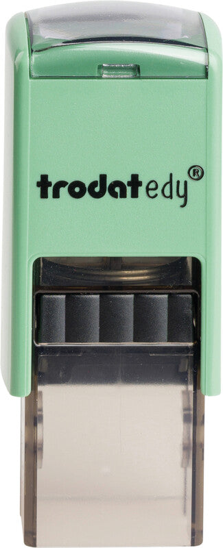 Trodat Brontosaurus Motivstempel – selbstfärbend, 19 × 19 mm, mint