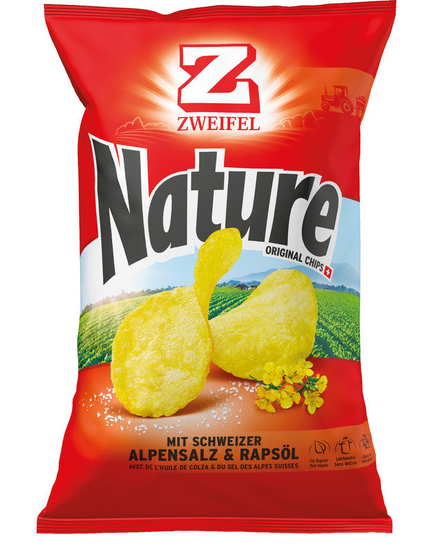 Zweifel Chips Original – Kartoffelchips, 175 g