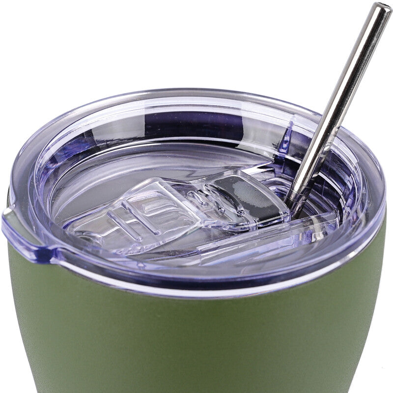 Estia Trinkbecher Forest Spirit – 350 ml, Ø 9,0 cm, Edelstahl, Druckverschluss, doppelwandig