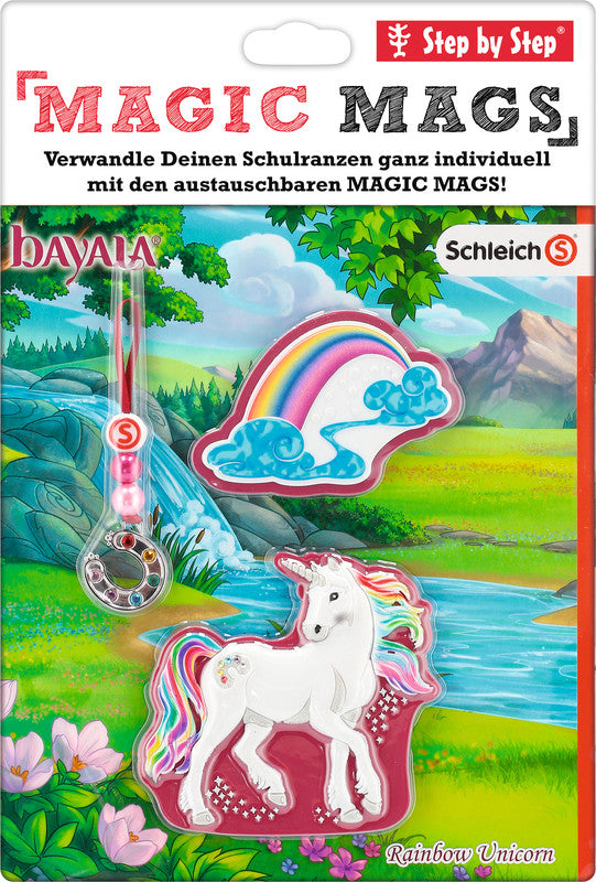 Step by Step Magic Mags Zubehörset – 3-teilig – Rainbow Unicorn – für Cloud, Space, 2in1 Plus und andere