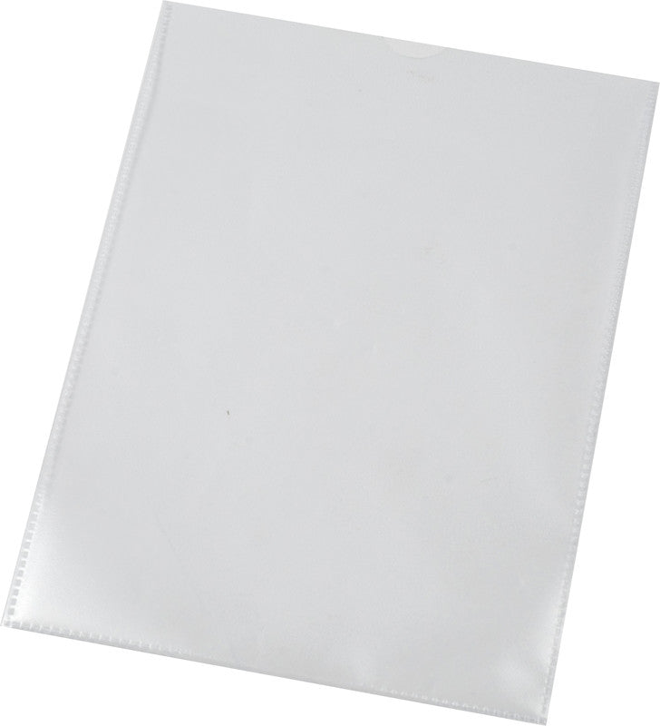 Q-connect Dokumentenhülle – für A7-Format – 74 × 105 mm, Kunststoff, transparent – 25 Stück