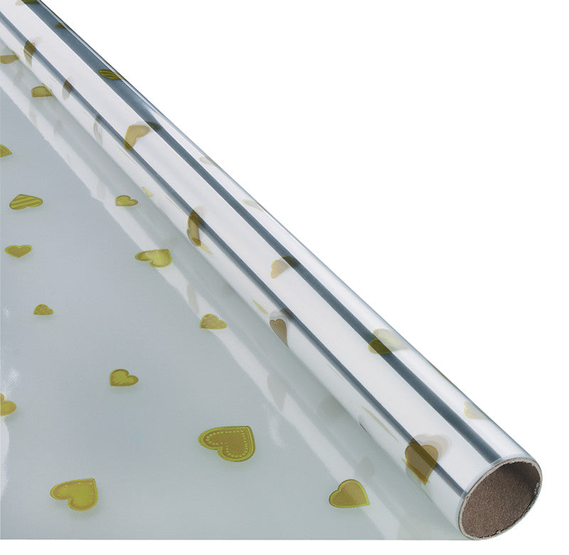 Folia Geschenkfolie – 6 Motive sortiert – Kunststoff, 17–19 Mikron – 70 cm × 2,5 m