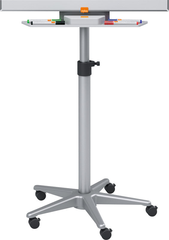 Nobo Flipchart Impression Pro Stahl mobil – 67 × 105 cm, weiss, Metall