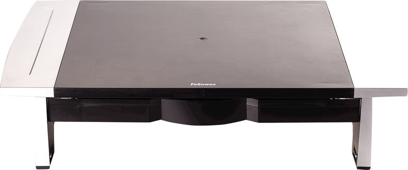 Fellowes Office Suites – Monitorhalterung, Standfuss, bis 28", 36 kg, 5-stufig höhenverstellbar