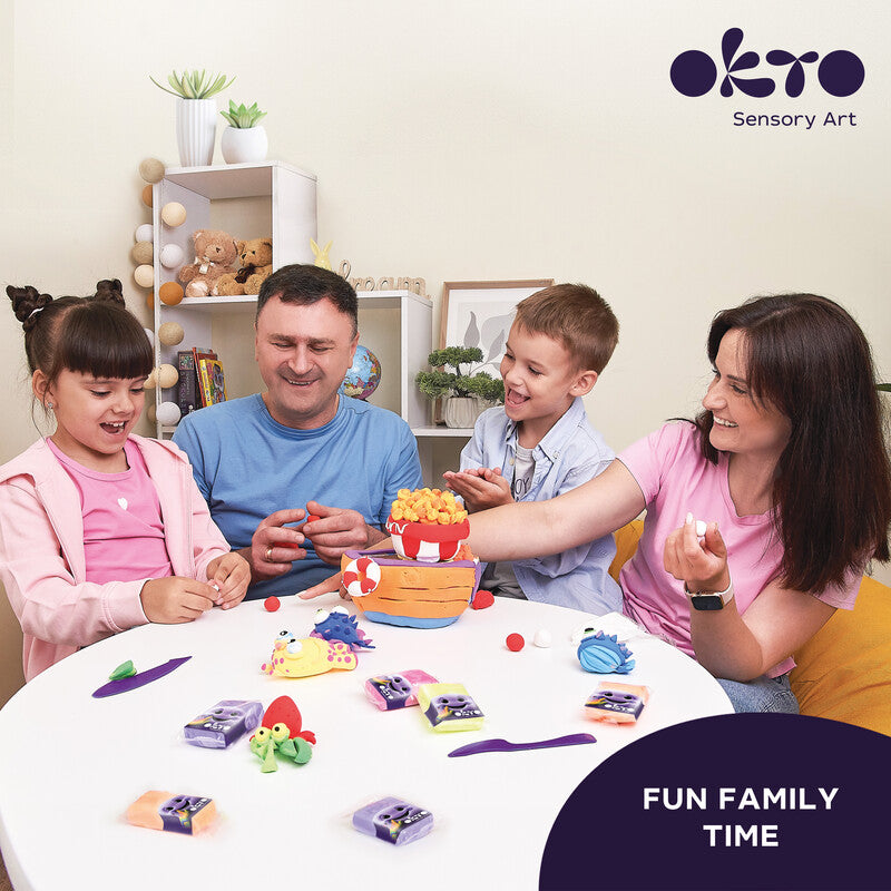 Okto Sensory Art – Modelliermasse-Set – ab 5 Jahren – 36 Farben