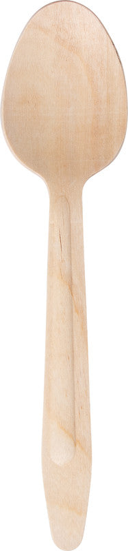 Elco Löffel Birkenholz – 16,5 cm, braun, 100 Stück