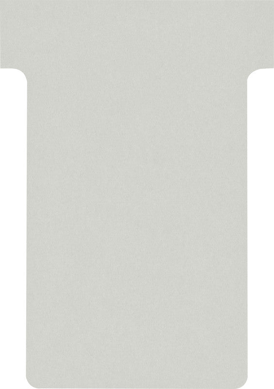 Nobo T-Karten für Planungstafeln, 15 × 60 mm, Grau, 100 Stk.