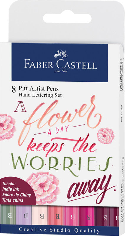 Faber-Castell Fineliner – 8er-Set – sortiert – wasserfest