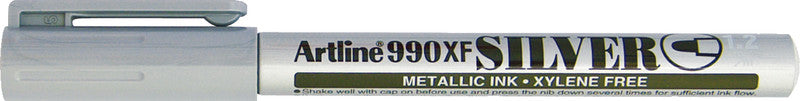 Artline Metallic Permanent Marker – Silber
