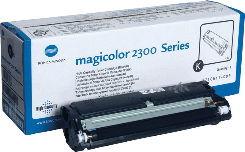Konica Minolta Toner – schwarz, 4500 Seiten – für Color-Laserdrucker/Multifunktionsgeräte