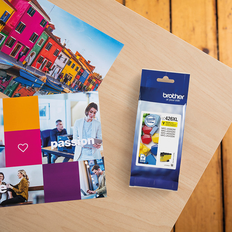 Brother Tintenpatrone, Gelb – für Inkjetdrucker/Multifunktionsgeräte
