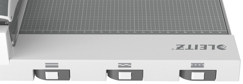 Leitz Rollenschneidemaschine Precision Office A4+ – 385 mm, bis A4+, 15 Blatt, Wellenschnitt/Perforation/Bütte