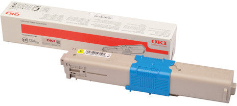 OKI Toner – Gelb, 1500 Seiten