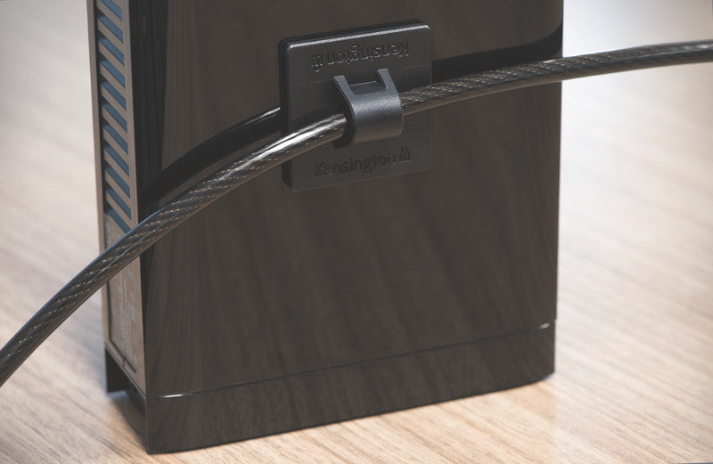 Kensington MicroSaver 2.0 Kabelschloss – für Desktop-PC und andere Geräte, schwarz